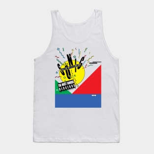 Sega Mega Drive 80s memphis design Tank Top